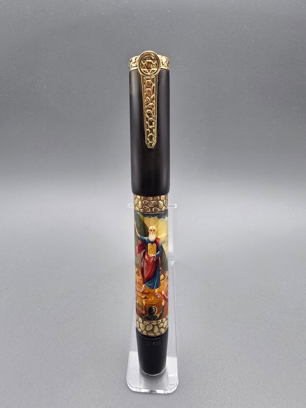 Krone Moses LE 161/288 Fountain Pen 18K M Nib Piston Fill No Box